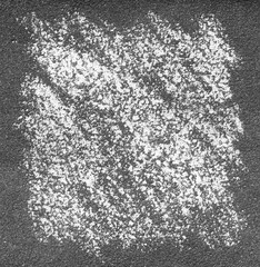 white pencil crayon wax abstract painted background. drawing on a dark texture surface