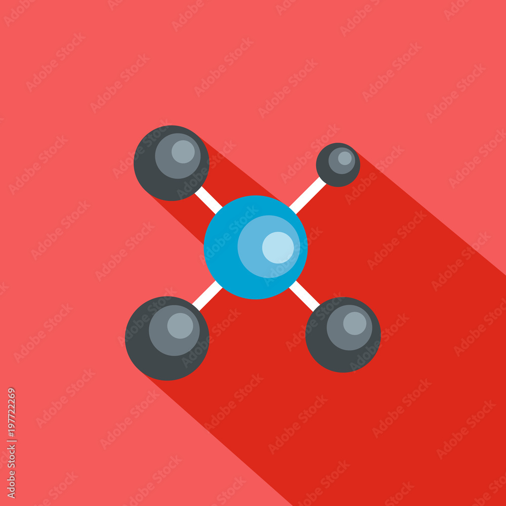 Poster unique lattice icon. flat illustration of unique lattice vector icon for web
