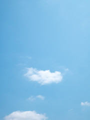 Blue sky background with clouds, background sky