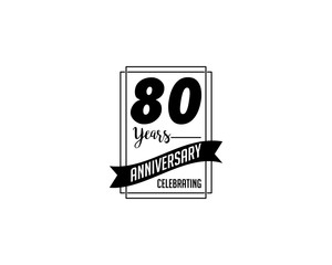 eighty year anniversary badge