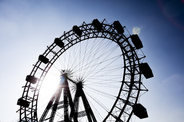 ferris wheel background