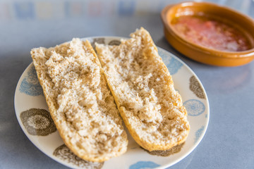 preparation of a healthy breakfast