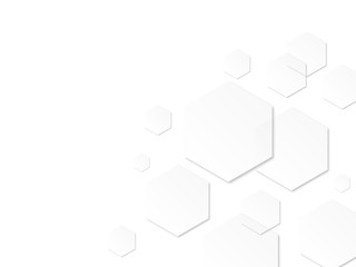 ヘキサゴン　白