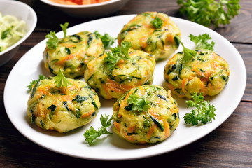 Diet vegetable cutlet