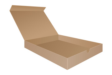 Brown cardboard box