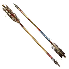 Raamstickers Indian Arrows. Watercolor Illustration.  © nataliahubbert
