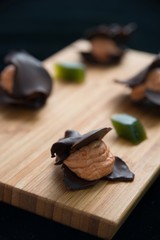 ファイン・ダイニング、レストランの綺麗な料理