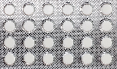A lot of pills in the package
