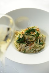 ファイン・ダイニング、レストランの綺麗な料理