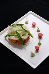 ファイン・ダイニング、美しいイタリア料理