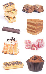 Delicious cakes