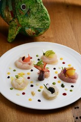 ファイン・ダイニング、美しいイタリア料理