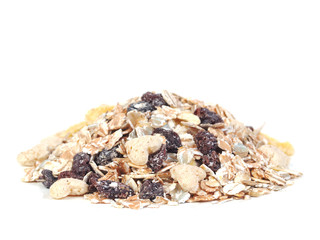 Muesli with raisin