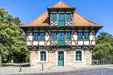 Medieval Watermill building in Steinfurt