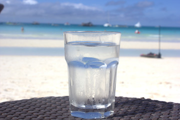 glass of water