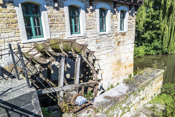 Medieval Watermill building in Steinfurt