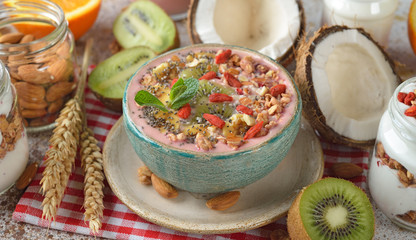 Dietary smoothies with berries