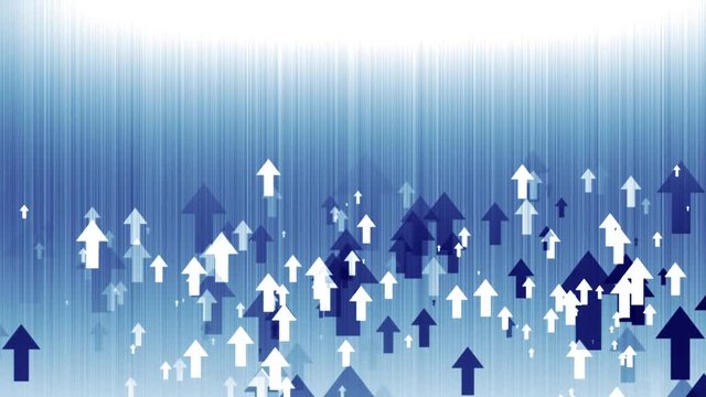 growth success concept arrows