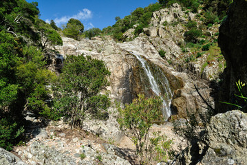 Cascata del Rio Modditzi, Sinnai