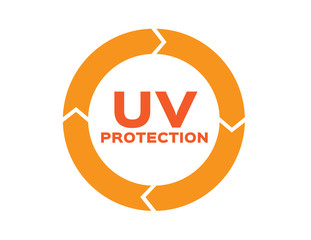 uv and ultraviolet icon logo vector