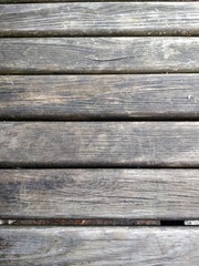 plank/part of a wooden bench in the park