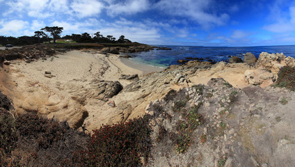 17-Mile Drive in California State Route 1, USA 