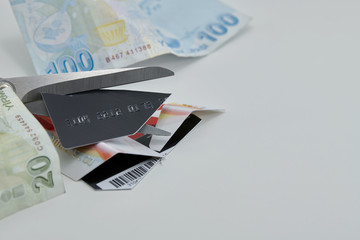 credit card cut