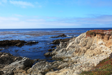 17-Mile Drive in California State Route 1, USA 