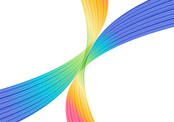 Striped colorful background, modern frame for your design, abstraction elements