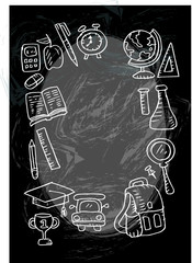 Back to school frame