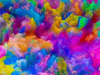 Obraz na płótnie Canvas Acceleration of Colors