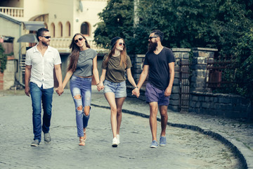 Fototapeta premium Group of friends