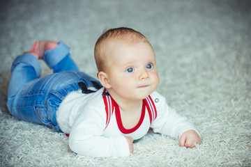 Fototapeta premium Childhood, infancy, newborn