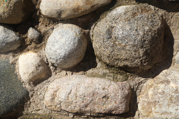 wall texture of large stones