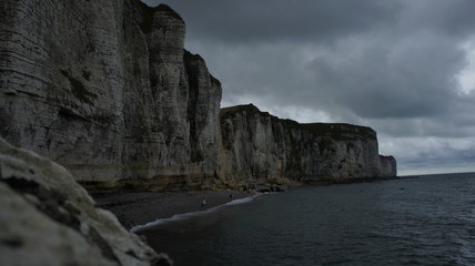 Fototapeta na wymiar Normandie Coast