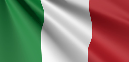 Obraz premium Italian flag