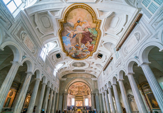 Church of San Pietro in Vincoli in Rome, Italy.