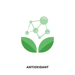 antioxidant icon isolated on white background for your web, mobile and app design