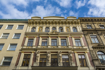 Fototapeta na wymiar Building in Vienna, Austria