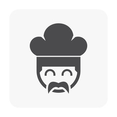 Obraz premium cooking icon black