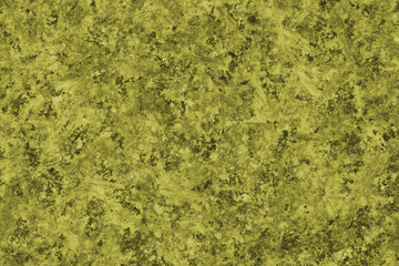 Texture (background) of natural stone - granite. Toning in pantone color golden lime.