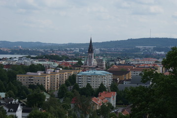 cityview over Jönköping in Sweden