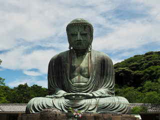 Buddha sitzend Meditation Meditieren Hintergrund