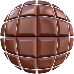 chocolate ball.