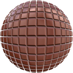 chocolate ball.