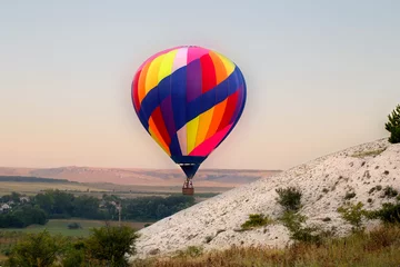 Fotobehang Luchtsport Heteluchtballon