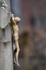 Jesus christ on his cross