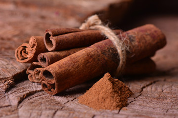 Fresh cinnamon