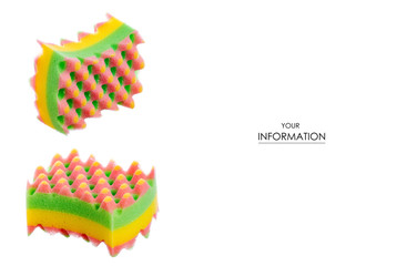 Washcloth for the body bathroom set pattern