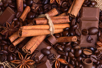 Coffee and chocolate